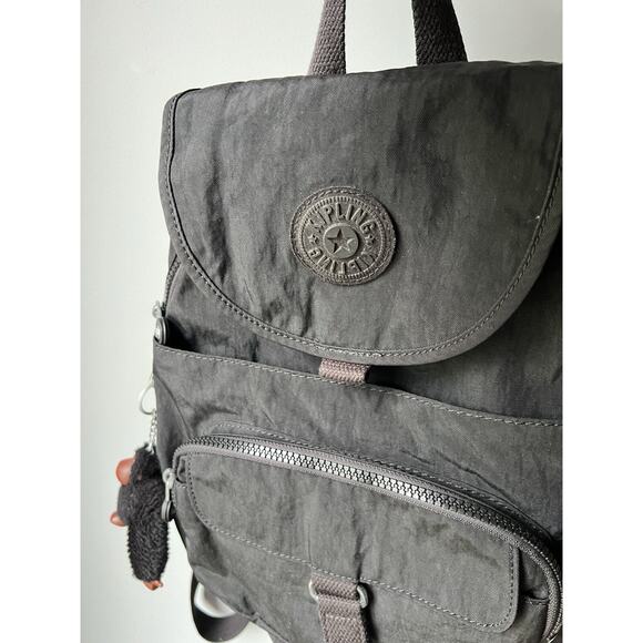 Kipling small black backpack main image 8